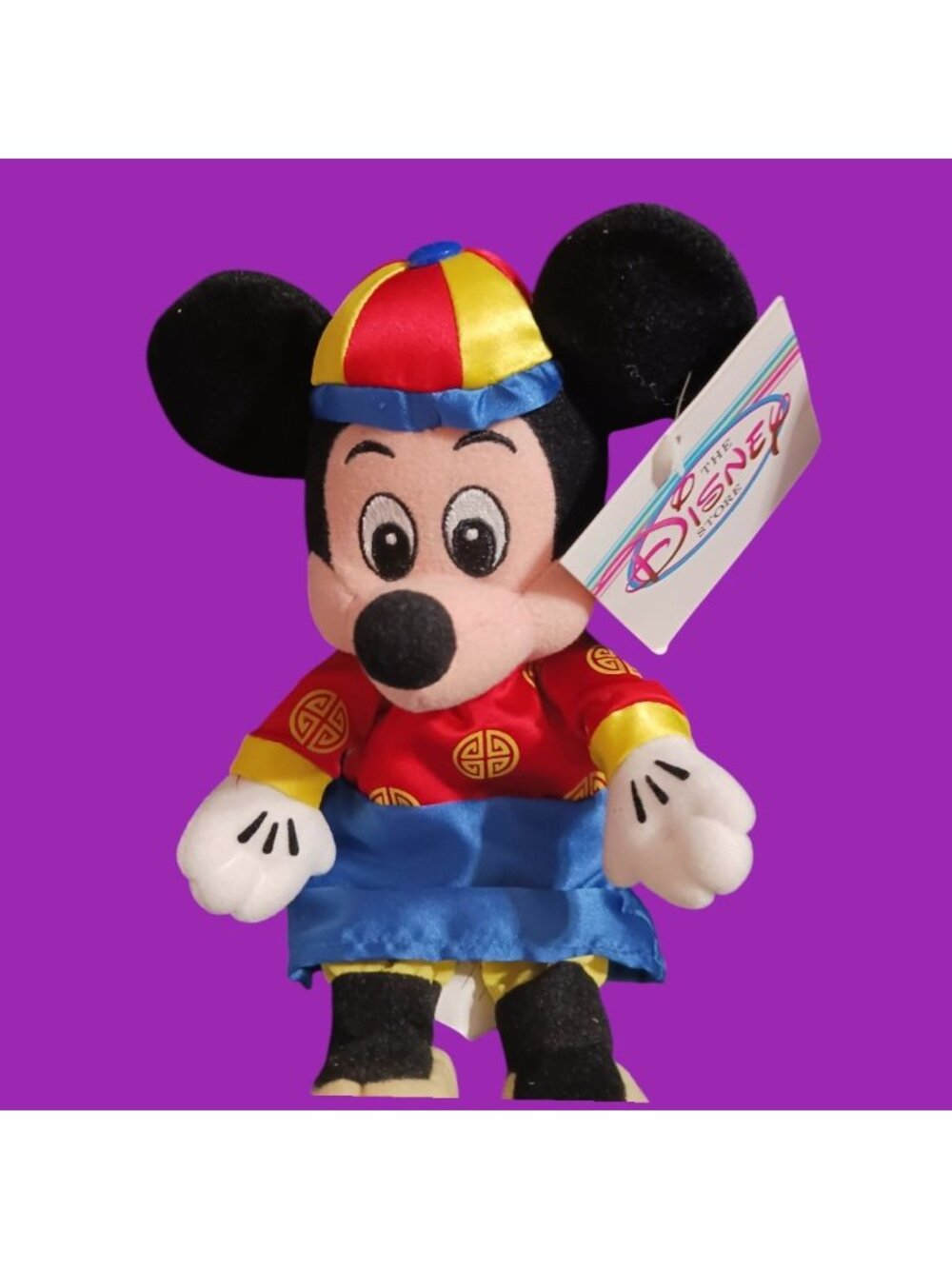 Disney Mickey Mouse Plush Toy In Traditional Chinese Outfit "8